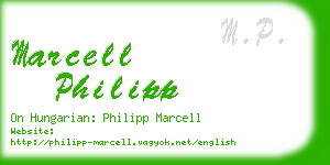 marcell philipp business card